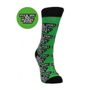 Shots Sexy Socks "Fuck you"