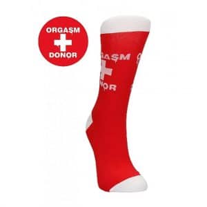 Shots Sexy Socks "Orgasm Donor"