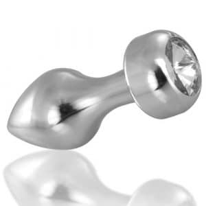 Deluxe Butt Plug "Flexxio" Aluminimum (silber)