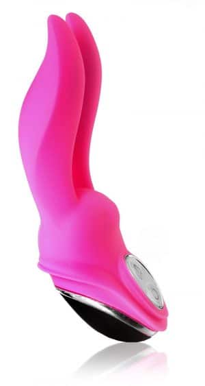 Deluxe Silikon Vibrator "Horny Rabbit" (pink)