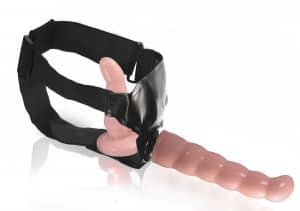 Deluxe Strap On Doppel Dildo