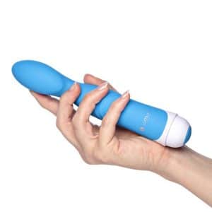 Deluxe Silikonvibrator "Charmeur" (blau)