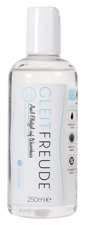 Gleitfreude by Lumunu Aqua Gleitgel für Analverkehr (250ml)