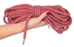 Deluxe Bondage Seil (dunkelrot)