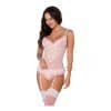 Sisi Corset in pink S/M