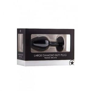 Diamant Herz Butt Plug - Large