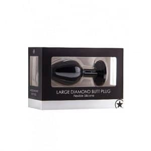 Diamant Herz Butt Plug - Large