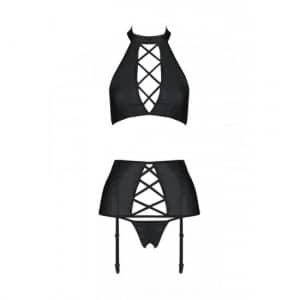 Sexy 3-teiliges Dessous-Set Nancy L/XL