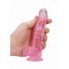 Realistischer Dildo mit Hoden