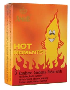 AMOR Hot Moments Kondome 3er