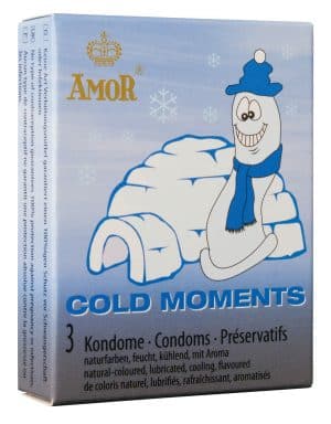 AMOR Cold Moments Kondome 3er