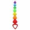 Regenbogen Analkette