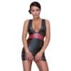 Figurbetonendes Kleid (rot) S