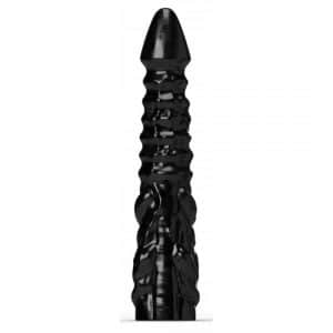 Extrem langer Dildo mit zylindrischer Rippenform "Allez"