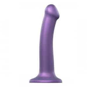 Strap-On-Me - Mono Density Dildo Metallic Shine Purple M