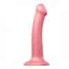 Strap-On-Me - Mono Density Dildo Metallic Shine Old Rose M