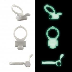 Glow in the Dark Penisring "Power Clit"