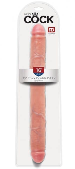 Doppeldildo „16" Thick Double Dildo“