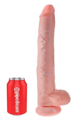 Naturdildo 14" Cock with Balls 35