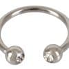 Eichelring mit 2 Schmuck-Kugeln