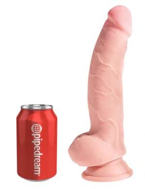 Dildo „8" Triple Density Cock with Balls“