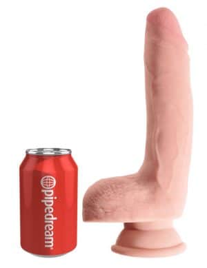 Dildo „9" Triple Density Cock with Balls“