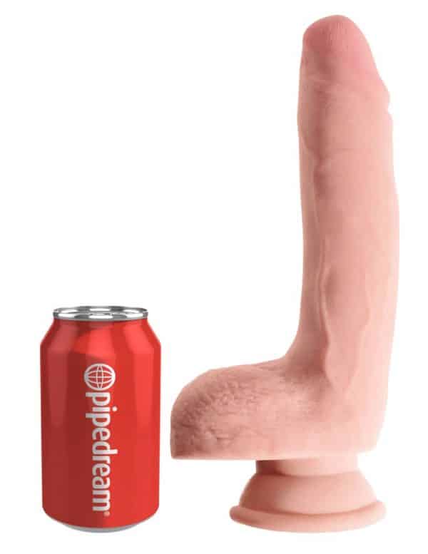 Dildo „9" Triple Density Cock with Balls“