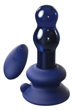 Vibrator „No. 83“ aus Glas mit kabelloser Fernbedienung