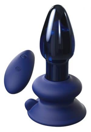 Vibrator „No. 85“ aus Glas mit kabelloser Fernbedienung