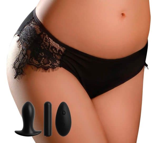 Vibro-Slip „Remote Princess Panty“ inkl. Vaginalplug