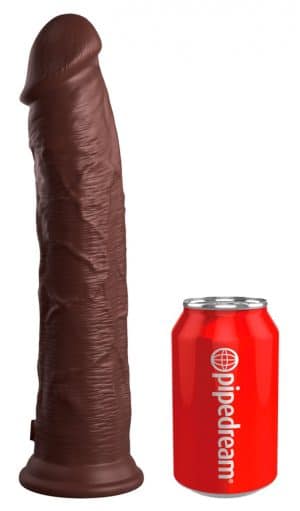 Naturdildo „11“ Dual Density Silicone Cock“ mit extra starkem Saugfuß