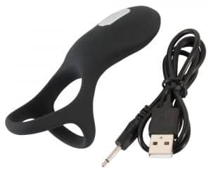 Vibro-Penisring „Vibrating Couples Ring“ mit Hodenring und Klitorisstimulator