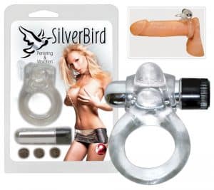 Vibro-Penisring „Silver Bird“