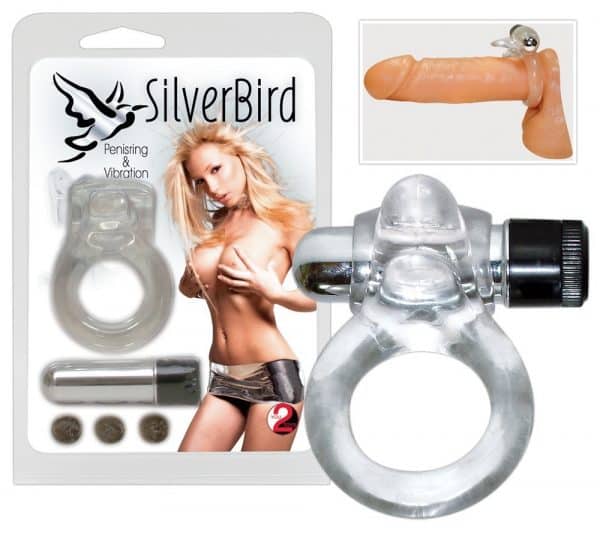 Vibro-Penisring „Silver Bird“