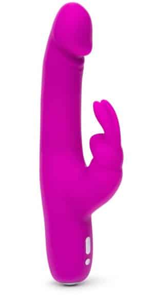 Rabbitvibrator „Realistic Slim“ mit 12 Vibrationsmodi und 2 Motoren