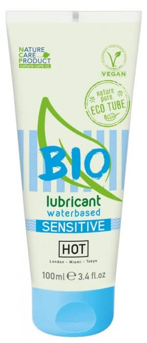 Gleitgel „HOT BIO waterbased Sensitiv“
