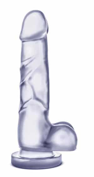 B Yours Sweet 'N Hard Dildo mit Hoden - Klar