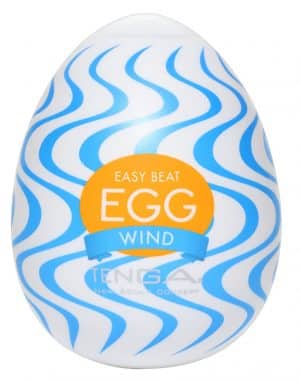 Masturbator „Egg Wind“ mit Wellen-Stimulationsstruktur