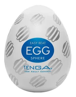 Masturbator „Egg Sphere“ mit Rillenkugel-Stimulationsstruktur