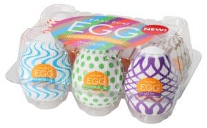 6-teiliges Masturbator-Set „Egg Variety Pack Wonder“ mit verschiedenen Stimulationsstrukturen