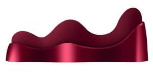 Vibrator „Ruby Glow Blush“ mit 10 Vibrationsmodi per Fernbedienung
