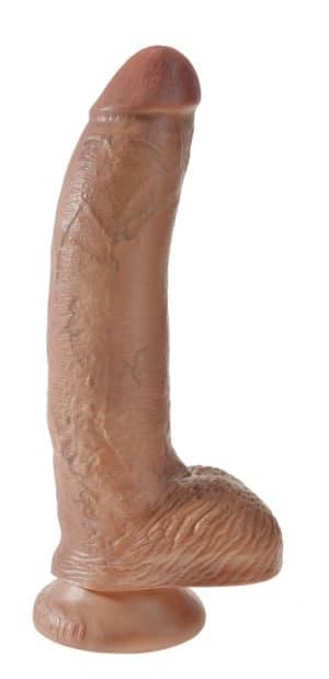 King Cock Dildo mit Hoden - 25 cm