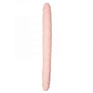 Realistischer Doppeldildo - Hautfarben