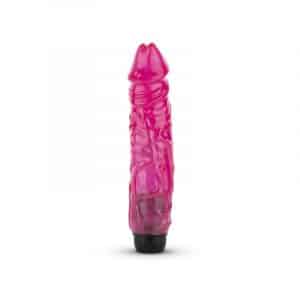 Jelly Supreme - Realistischer Vibrator - Pink/Glitzer