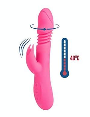 Deluxe G Punkt Vibrator mit Wärmefunktion "Klitkobra"