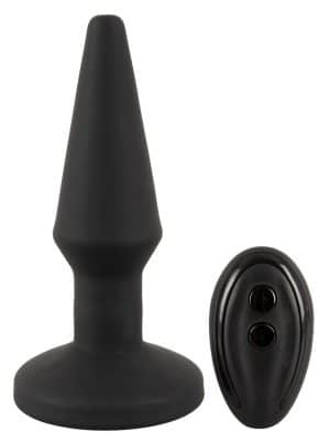 Analplug „RC Inflatable Plug with Vibration“ zum Aufpumpen