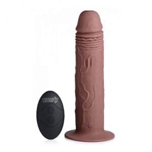 Strap-On-kompatibler Dildo Vibrator