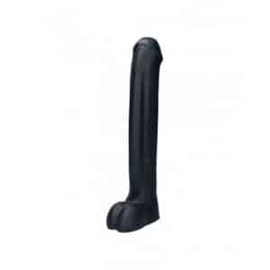 XXL Dildo "Hyperion" (Metallic schwarz/grau)