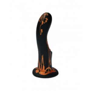 Analdildo "Kajsa" (schwarz/orange)