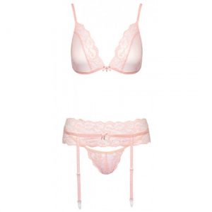 Spitzen Dessous-Set Rosa